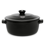 Cocotte Ovale Flame 6 L Noire Emile Henry